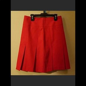 Burberry London Red golf skirt